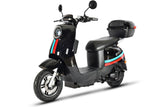 Emmo-Merona-electric-moped-ebike-black-front-left