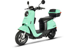 Emmo-Merona-electric-moped-ebike-green-front-left