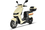 Emmo-Zoomi-electric-moped-ebike-beige-front-left