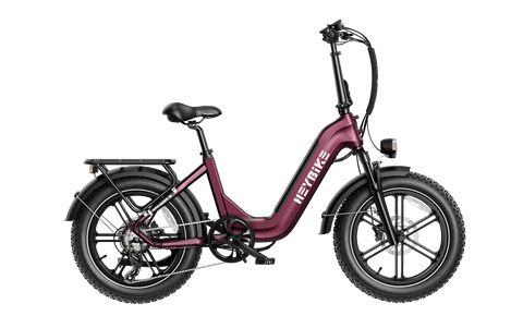 Heybike-Ranger-S-high-performance-folding-ebike-merlot-red-right-side