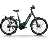 Himiway-A7-Pro-Mid-Drive-Full-Suspension-Luxury-Commuter-Ebike-Emerald-Green-Right-Side