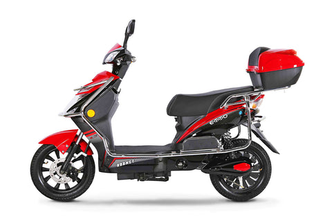 emmo-hornet-x.i-electric-scooter-style-ebike-red-side