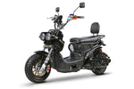 emmo-monster-s-84v-electric-moped-scooter-ebike-black-front-left