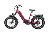 Magicycle-Pro-2.0-Torque-Sensor-E-Bike-Maroon-Left-Side