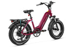 Magicycle-Pro-2.0-Torque-Sensor-E-Bike-Maroon-Rear-Right