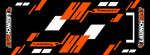 launchmat-carpeted-protective-e-bike-floor-mats-block-top-orange