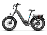 magicycle-ocelot-pro-electric-step-thru-fat-tire-e-bike-gray-left-side