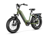 magicycle-ocelot-pro-electric-step-thru-fat-tire-e-bike-green-front-left
